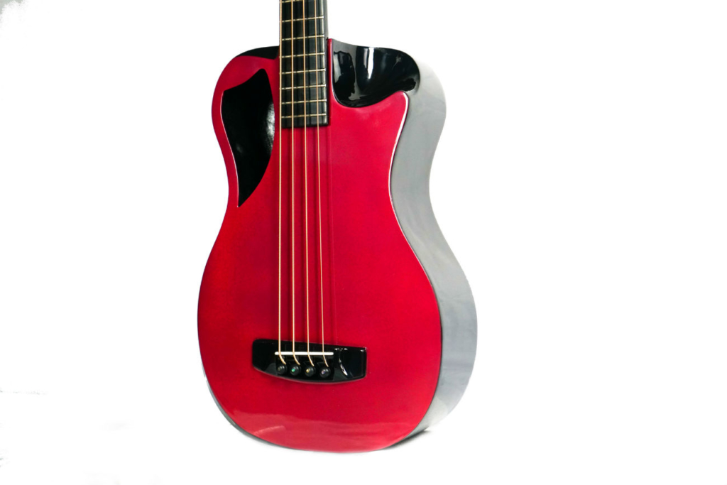 Carbon Fiber Candy Apple Red Top Travel Bass OB660R2 Journey