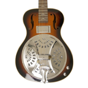 First Class Electric Resonator Mahogany Burst  - FR300BE